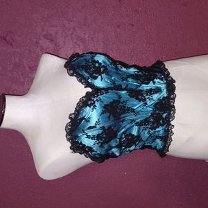 Vtg 80’s Lingerie Petra Fashions Lace Bustier L